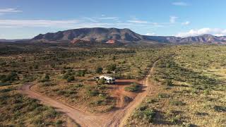 Boondocking along the 525C near Sedona, AZ