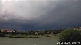 23/8/20: Temporale su Verona (timelapse)