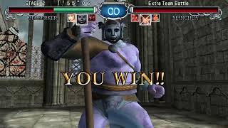 Soulcalibur II HD Extremely Hard Extra Team Battle with Spawn, Berserker & Sophitia