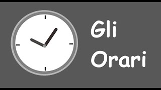 Gli Orari