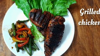 grilled chicken recipe | grilled chicken no oven | grilled chicken