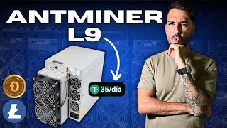 ANTMINER L9 (análisis) el MEJOR minero de LTC y DOGE