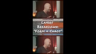 Layers Breakdown: "Form & Chaos" #shorts