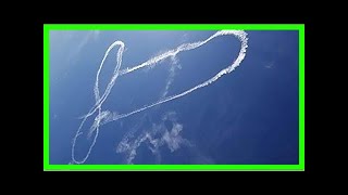 Navy disciplines aviators who drew a penis in the sky