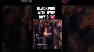 blackpink with HYPE boy's