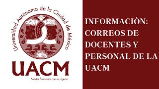 Como ver el correo electrónico de cualquiera en la UACM hackermode!