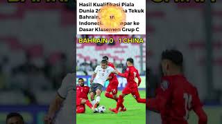 CHINA curi point' di kandang Bahrain guys #timnasindonesia