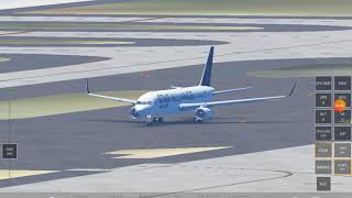 United Airlines (Star Alliance livery) Boeing 757-200 Landing at JFK