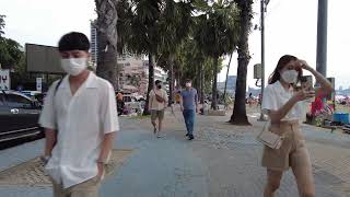 [4K] Pattaya Walk , Soi 6, Beach Road, Central Festival, Soi Made in Thailand, Soi Buakhao