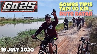 Go25 Gowes Tipis Tapi 40 km, RT 25 Perum BIP Purwakarta.