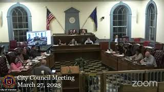 March 27, 2023, City Council Meeting