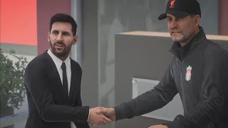 FIFA 23 PS5 Lionel Messi Liverpool Story | All Goals | Premier League | UEFA Champions League