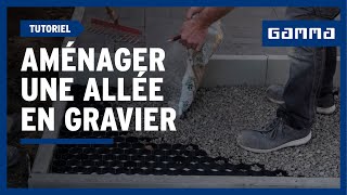 Aménager une allée en gravier en 10 étapes | GAMMA Belgique