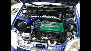 Civic Si em1 Vtec exhaust sounds | B16