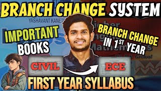 Branch Change Complete Process in 1st Semester | Complete syllabus discussion | college GPA required