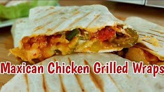 Chicken Wrap, Restaurant Style Chicken Wrap Recipe