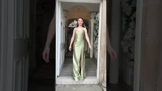 Angel Forever AF5310 Prom Dress in Sage Green