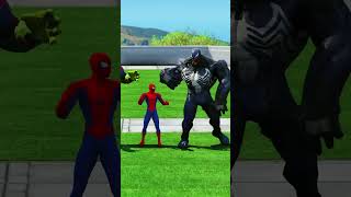 GTA V : HULK BABY VS SPIDER-MAN SUPERHERO BATTLE 🔥| #Shorts | #GTA5 | #randombattle | #badguy