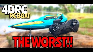 This Is The Worst RC Boat Ever | 4DRC Fire-Breathing Dragon