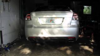 Pontiac G8 GXP - OBX Longtubes, X-pipe to SLP Loudmouth