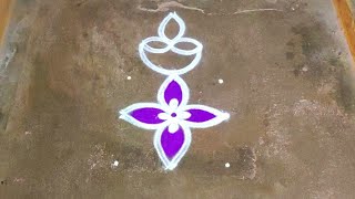 Aavani madham vilakku kolam designs|3 dots sravana masam muggulu|varalakshmi viratham kolam designs