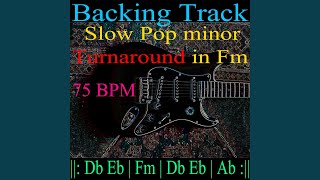 Backing Track Slow Pop minor Turnaround in Fm