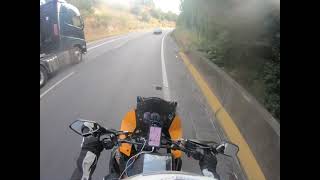 Ruta 150, de Tomé a Concepción en moto (KLR 650). Región del Biobío, Chile (sin editar). Ene2022