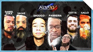 COLISEU DO SAL KOF XV - DANIEL FOKA vs SAGAZ | COTTA vs GALLO | SHOUGO vs PARREIRA