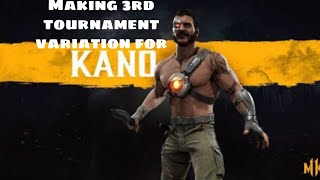 Making 3rd Tournament Variation For Kano [Mortal Kombat 11]