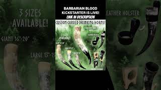 BARBARIAN BLOOD out now for pre order! Back us here: http://kck.st/4faodOn