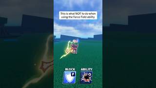 Force Field ability pro guide EXPLAINED pt.1