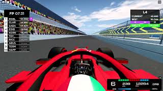 MY PERSONAL BEST AT INDIANAPOLIS! | Formula Apex - Roblox