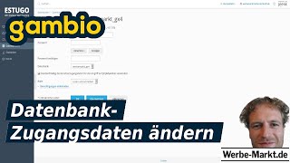 🔐 Gambio Datenbank Zugangsdaten ändern