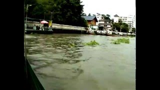 Тайланд .  Бангкок . Экскурсия по каналам на лодке