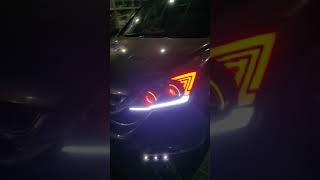 CRV Gen 3 custom headlight with lazy eyes concept