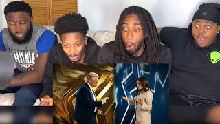 Donald Trump vs Kamala Harris | Epic Rap Battles of History REACTION!