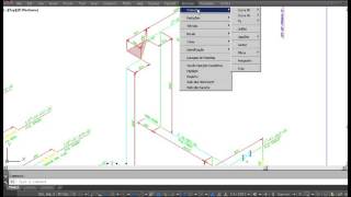 PIPING System Isométrica Aplicativo AutoCAD para Projeto Tubulação Desenho Isométrico Industrial