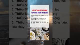 Thiếu hụt vitamin và khoáng chất là gây hại sức khoẻ #shots #songkhoe #suckhoe #giảmmỡbụng