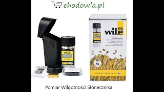 Miernik Wilgotności WILE 55 Wilgotnościomierz - Pomiar Wilgotności Słonecznika