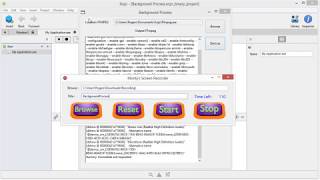 Background Process ,The Shell  in Xojo