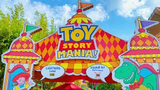 Toy Story Mania 2023 Full Ride | Hollywood Studios Walt Disney World Orlando Florida