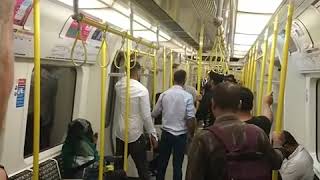 Fight in London underground