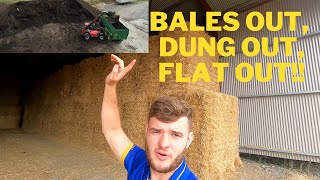 BALES OUT, DUNG OUT,  FLAT OUT!