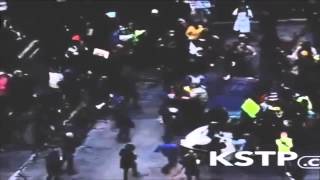 Invincible Mario Driver Plows into Ferguson Protest Coin Crowd in Minneapolis (VIDEO)