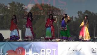 Arts in the Heart of Augusta 2017 - Bollywood dance by AU students