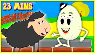 Baa Baa Black Sheep, Humpty Dumpty And Many More Classic Nursery Rhymes | 23 Minutes By BubblePopBox