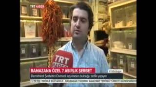 568 YILLIK ARŞİVDEN RAMAZAN ŞERBETİ YAPTI