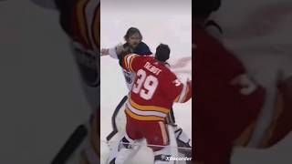 Goalie Fight #nhl