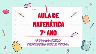 7º Ano - AULA 42 - Equações Polinomiais do 1º Grau