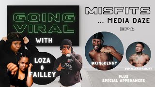 Misfits 14 Media Day Interviews ft @KingKennyTV , @SmallSpartanTV & More | Going Viral S2E4